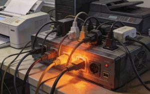 不斷電系統一直叫 