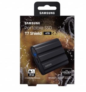 外置SSD推薦1. Samsung T7 Shield