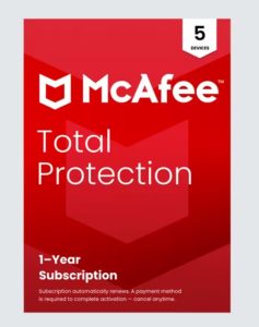 防毒軟件推介4：McAfee Total Protection