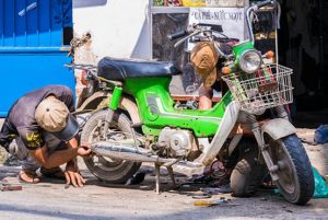 機車發不動自救
